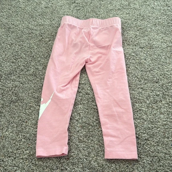 Nike Pink girls Leggings 3t - Picture 6 of 6